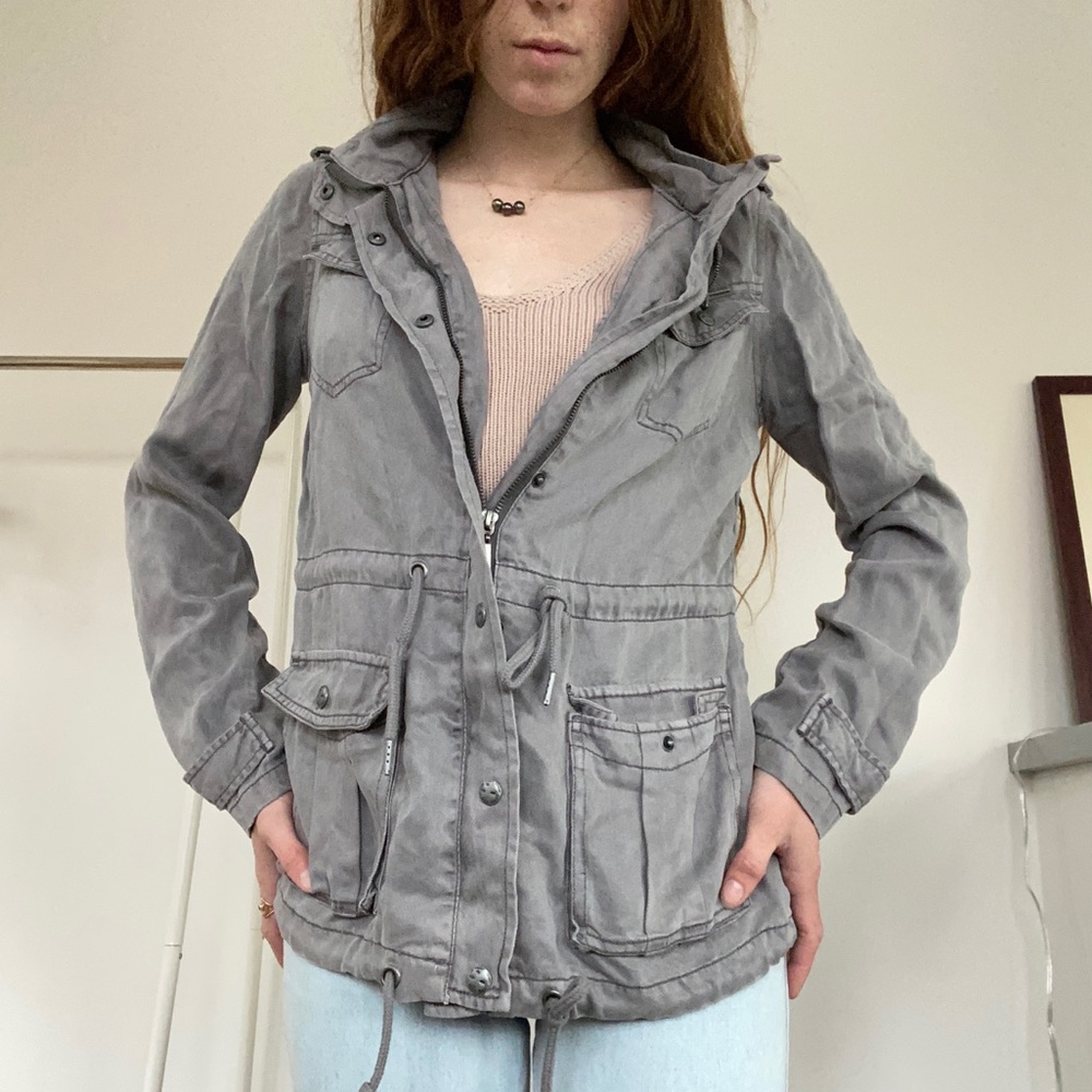 Max jeans tencel gray jacket - Picture 2 of 6